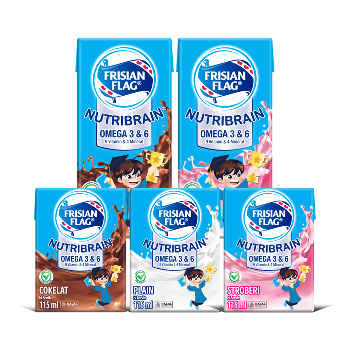 Susu UHT Frisian Flag Nutribrain Omega
