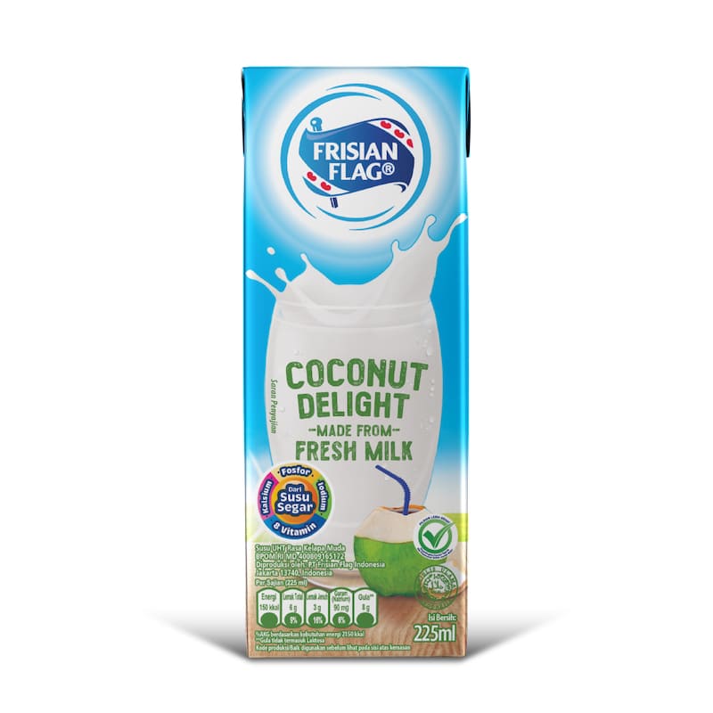Nikmati Kesegaran Susu Frisian Flag Coconut Delight