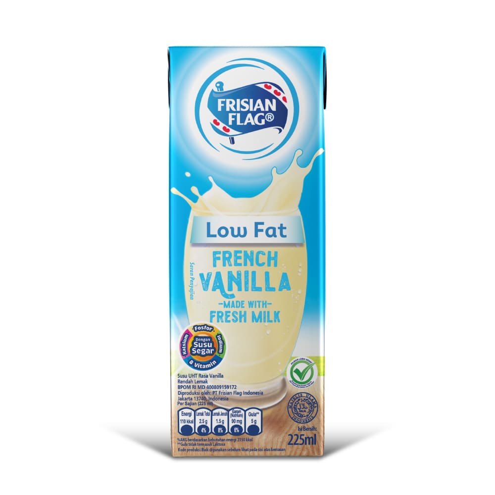 Frisian Flag Low Fat French Vanilla, Lezat dan Lebih Sehat