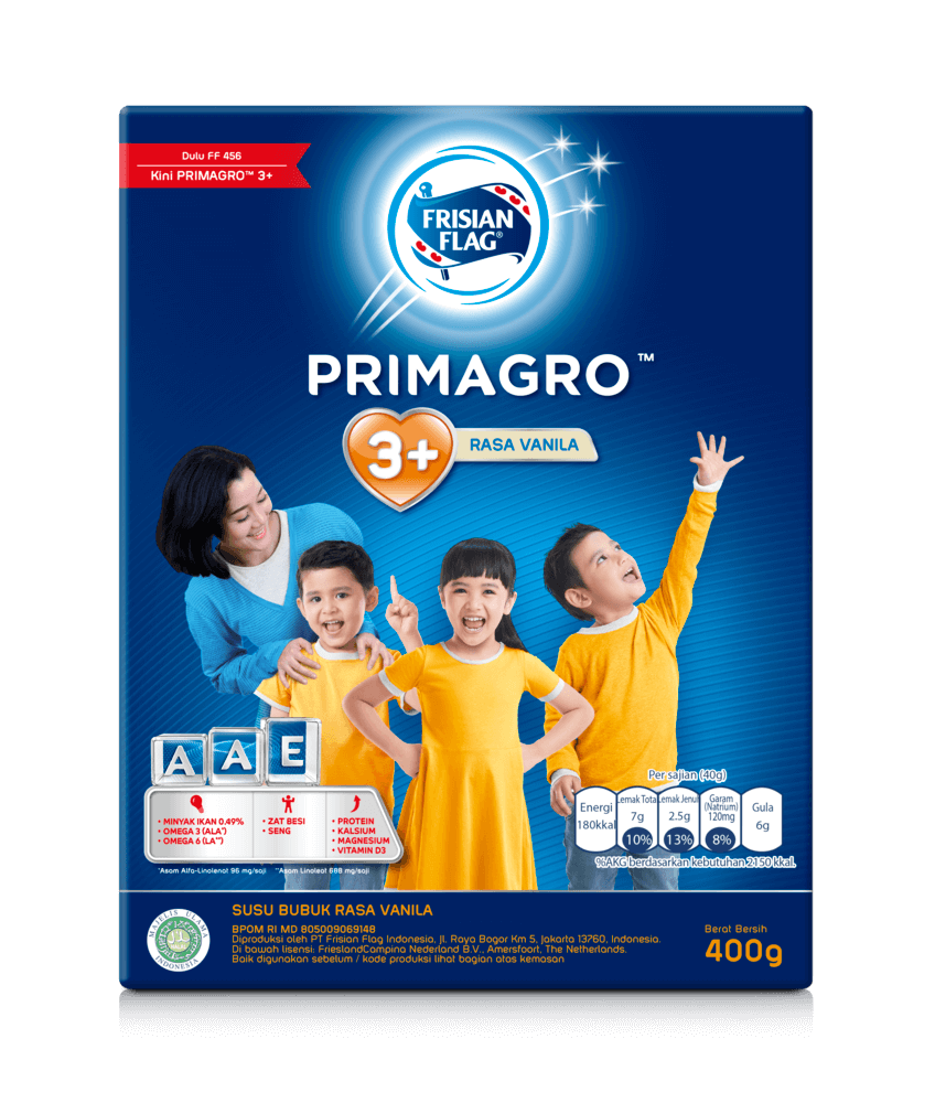 Frisian Flag Primagro 3+ (Anak Usia 3-6 Tahun)
