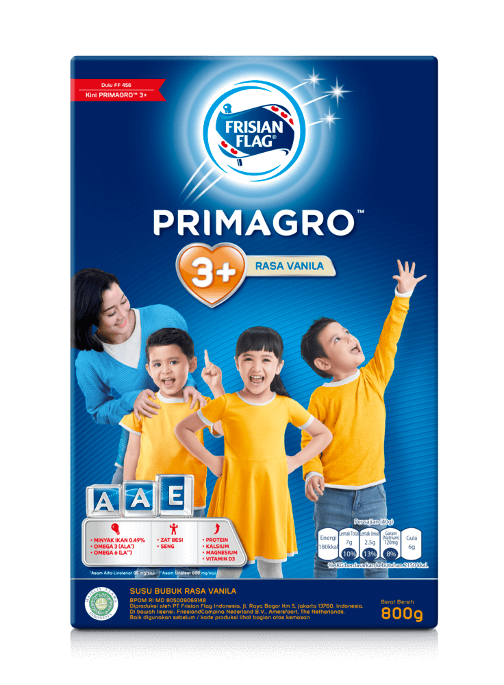 Frisian Flag Primagro 3+ (Anak Usia 3-6 Tahun)
