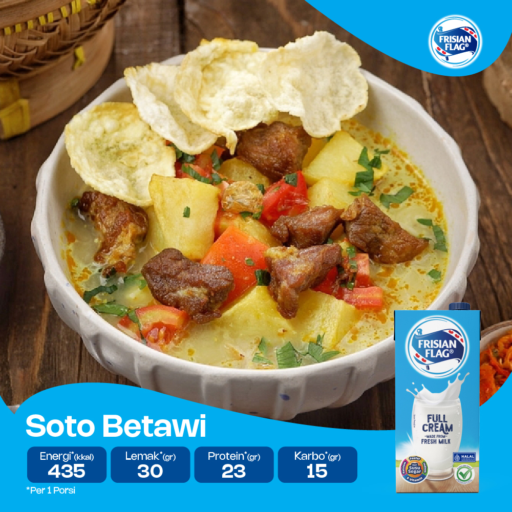 Resep Soto Betawi Pakai Kuah Susu, Coba Yuk!