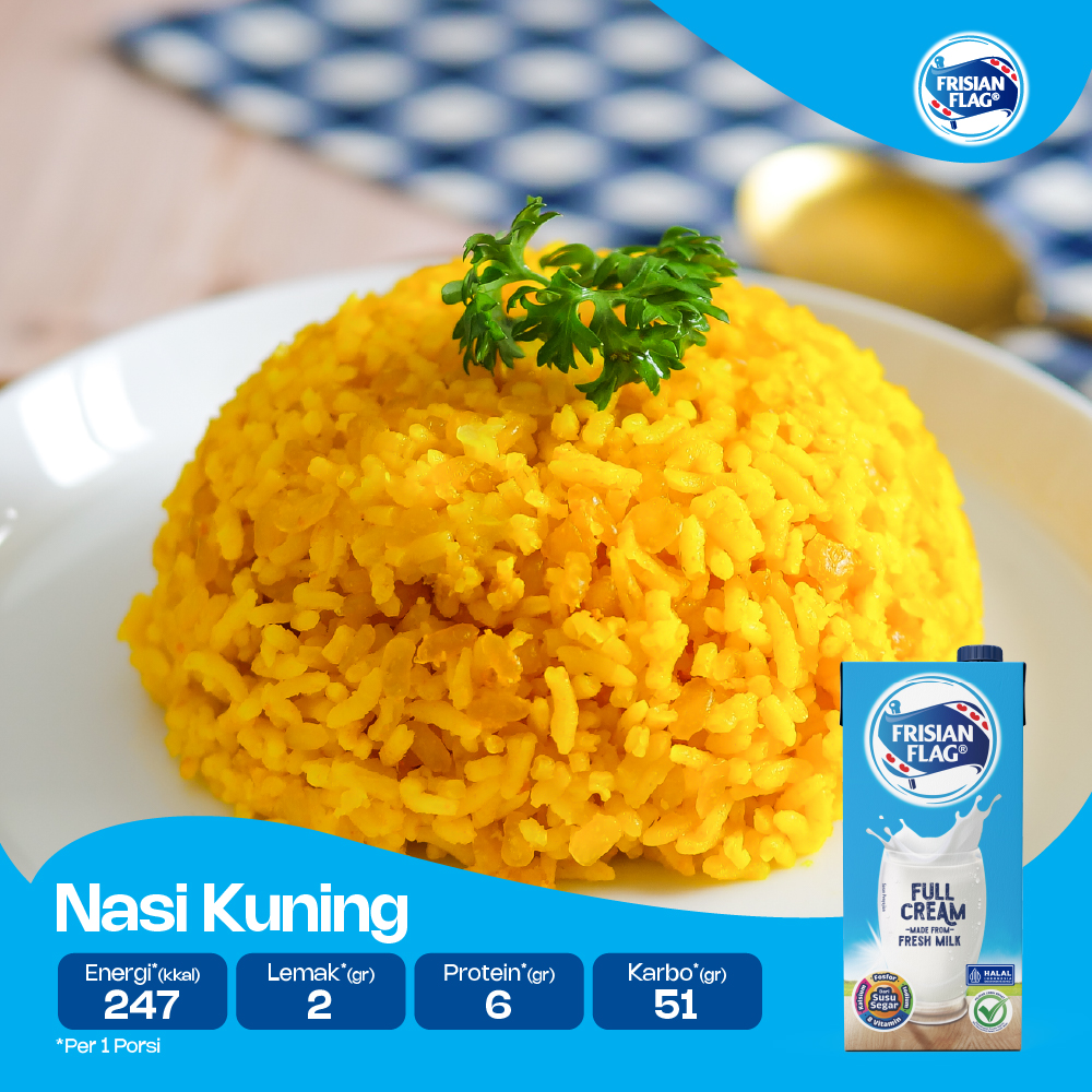 3 Resep Nasi Kuning Yang Praktis Untuk Sarapan