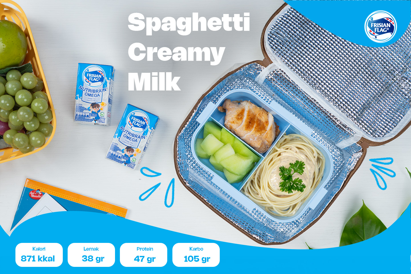 Spaghetti Creamy Milk