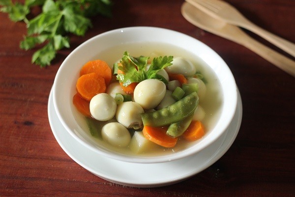 bekal 4 sehat 5 sempurna sup telur puyuh - Frisian Flag