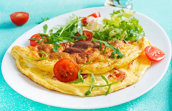 Menu sarapan pagi omelette - Frisian Flag