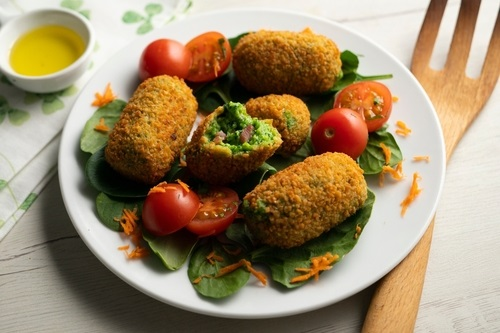 Kroket Bayam Mozzarella - Frisian Flag